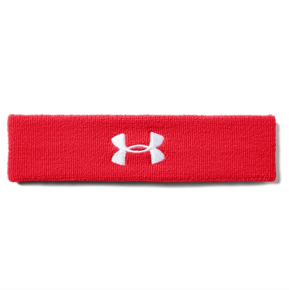 🆓️ W/ $45 Purchase! Under Armour Red Men's Performance Headband ~ NWT - Picture 1 of 6